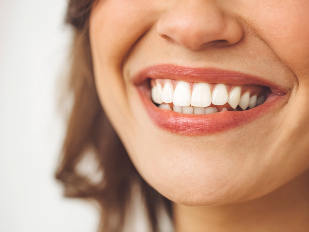 Primo piano di un sorriso